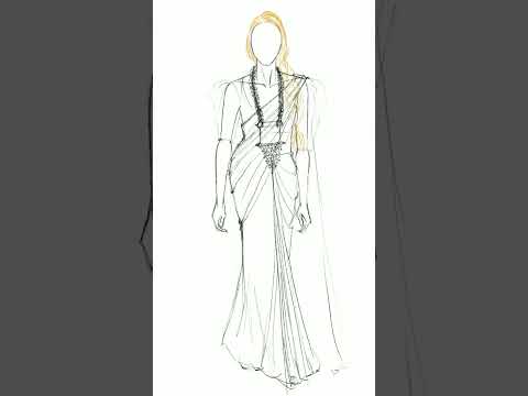 saree draping steps #procreate #digitalart #method #knowledge #tutorial #saree #illustrator #art