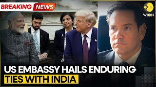 BREAKING | Amid SCO Summit And Tariff Jolt, US Embassy Hails 'Enduring Friendship' With India | WION