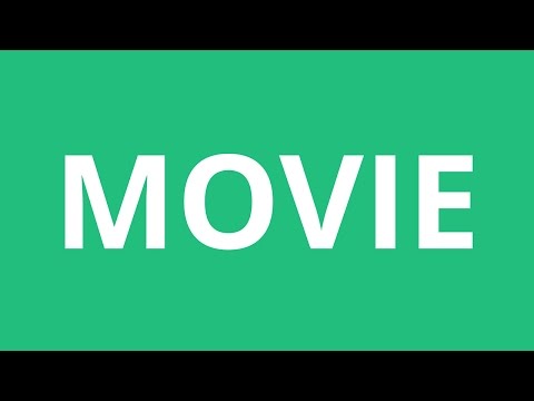 Part of a video titled How To Pronounce Movie - Pronunciation Academy - YouTube