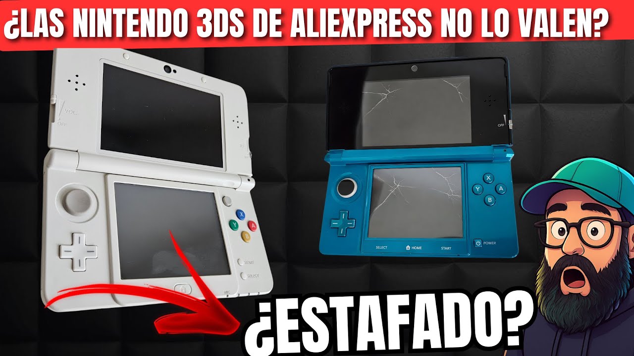 ⚠️ Compré DOS Nintendo 3DS en ALIEXPRESS | ¿Estafado o fue un Golazo?