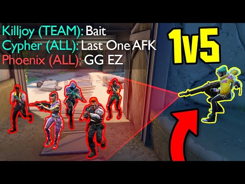 These 1v5 Comebacks Will BLOW YOUR MIND...