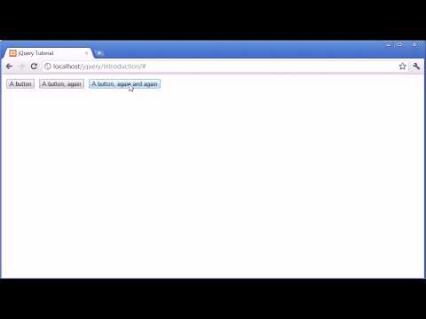 jQuery Tutorial 15 Submit selector