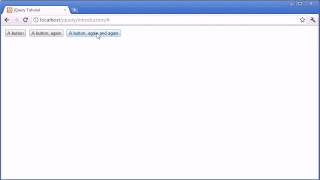 jQuery Tutorial - 15 - Submit selector