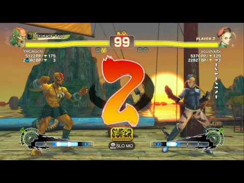 YHCmochi (Dhalsim) VS youshikibi (Cammy)  Super Street Fighter IV Arcade Edition 2012 720p HD