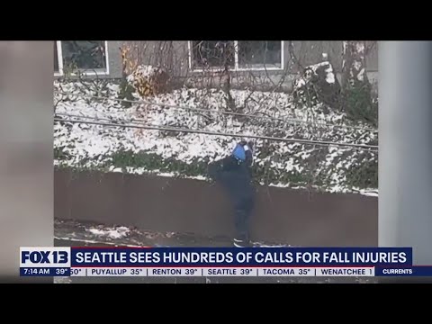 Hundreds of fall injury calls reported to Seattle Fire | FOX 13 Seattle