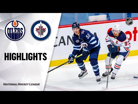 Oilers @ Jets 1/26/21 | NHL Highlights