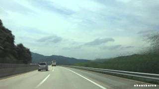 preview picture of video 'CheonAn to GongJu - 25 Expressway'