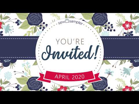 Fat Quarter Shop's "Sew Sampler" Monthly Subscription Quilting Box - April 2020 Unboxing