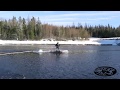 crazy foil winter hydrofoiling this is how we do it in canada