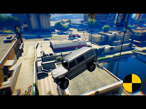 GTA 5 Real Car Crash Test V.I 50