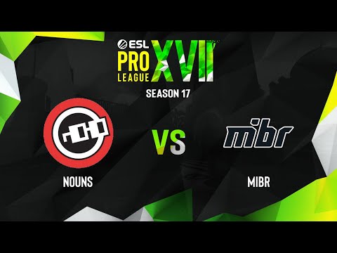 Nouns vs MIBR | Map 2 Vertigo | ESL Pro League Season 17 Conference NA