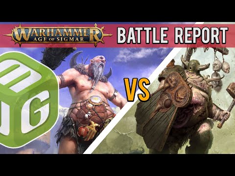 Sons of Behemat vs Maggotkin Age of Sigmar 3rd Edition Battle Report Ep 165