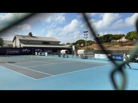 Francisca Jorge d. Clervie Ngounoue — 2R The Campus Carby Volkswagen Ladies Open