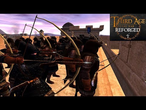 KING DAIN AND BRAND DEFEND DALE (Siege Battle) - Third Age: Total War (Reforged)