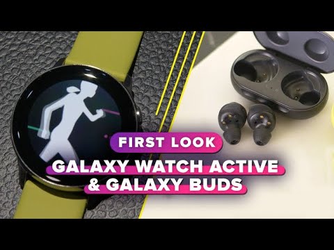 Galaxy Watch Active and Galaxy Buds: First impressions