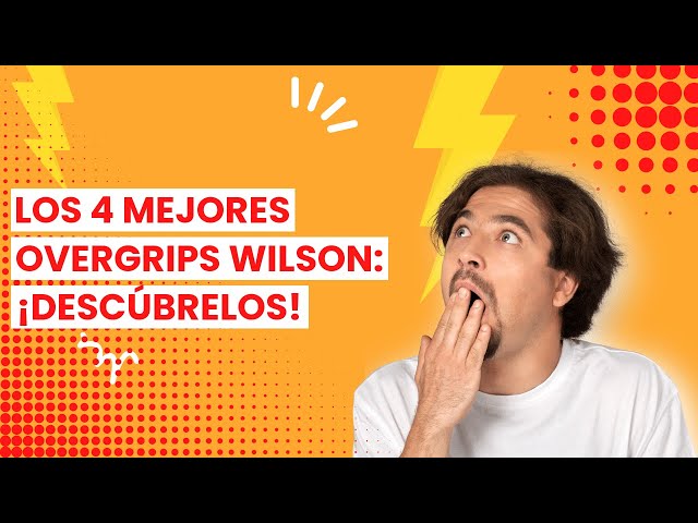 Vídeo relacionado con Wilson Pro Overgrip Empuñadura, 3 Unidades, Unisex, Blanco