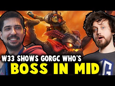 w33 Outplays Gorgc On The Same LANE | Batrider vs OD MID |