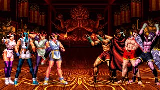 Download lagu [KOF Mugen] Yuri Sakazaki Team vs Joe Higashi Team mp3