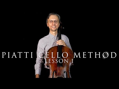 A.Piatti Method Cello Lesson 1 | Cello Etudes for Beginners | Easy Exercises
