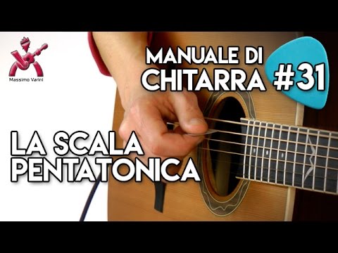 Lezione 31 - la Scala Pentatonica - Nuovo Manuale Completo di Chitarra  Varini