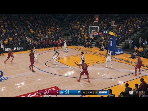 NBA Live 19 - Golden State Warriors vs Cleveland Cavaliers - Gameplay (HD) [1080p60FPS]