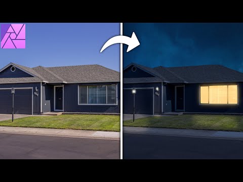 Tag zu Nacht Effekt | Affinity Photo 2 Tutorial Deutsch
