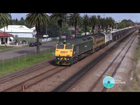 SSR Diesel Locomotives RL304, G513 & CLP12 (Casper) - Empty Grain Wagons - October 2020
