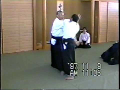 Aikido Sensei Endo Seishiro - 1997 Saku seminar part 2