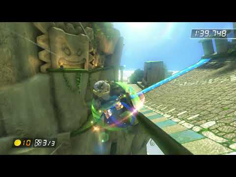 Thwomp Ruins - 1:46.128 - j (Mario Kart 8 World Record)