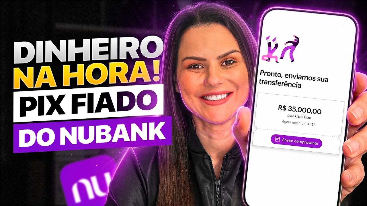 PIX FIADO DO NUBANK: COMO TER DINHEIRO NA CONTA MESMO SEM SALDO!