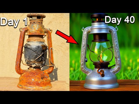 EXTREMELY Damaged Lamp Restoration