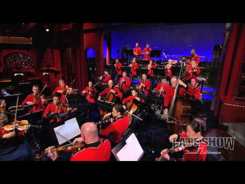 Marine Chamber Orchestra on Late Show with David Letterman