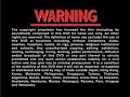 DreamWorks Warning Screen 2001 2002