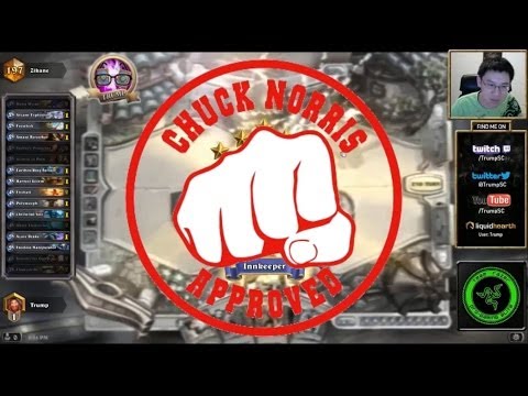 HEARTHSTONE TRUMP MAGE LADDER CLIMB ON EU - HIGHLIGHTS