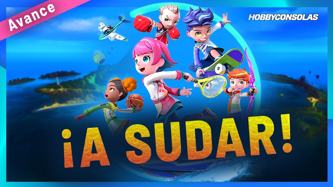 NINTENDO SWITCH SPORTS RESORT es como el juego de WII, pero MEJOR: IMPRESIONES desde ISLA WUHU