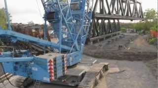 preview picture of video 'LIEBHERR LR - Cambio ponte San Donà di Piave con 220 tonnellate di carico'