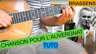 Chanson pour l'Auvergnat ? (Georges Brassens) | Reprise guitare et tutoriel