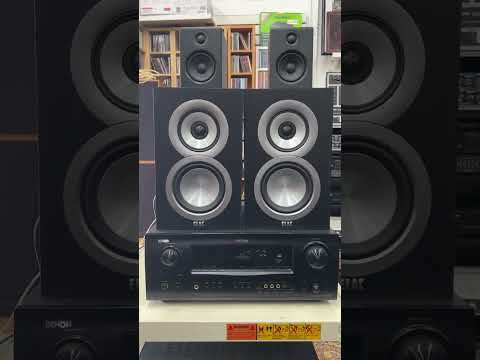 ELAC UB51-BK Speakers , Denon AVR-2309CI Receiver