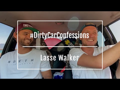 Dirty Car Confessions with Lasse Walker - Kiteboarding in 50 knots