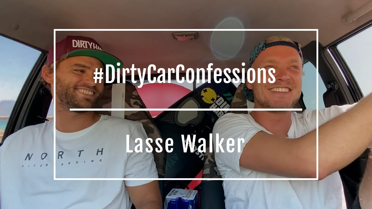 Dirty Car Confessions with Lasse Walker - Kiteboarding in 50 knots