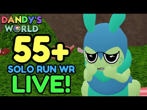 🔴🎥 SQUIRM SOLO Floor 55+ WR attempt LIVE! | Dandy's World