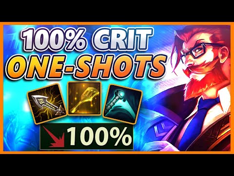 I get 100% CRIT on NEXUS BLITZ.. The enemy gets ONE-SHOT - BunnyFuFuu | League of Legends