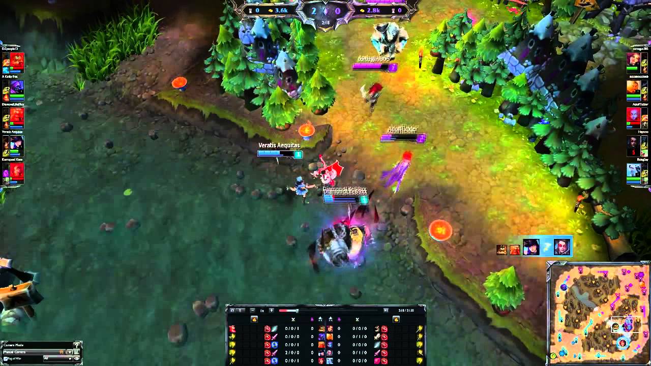 Liên Minh Huyền Thoại: Đại chiến đồng đoàn lv 1 :)))