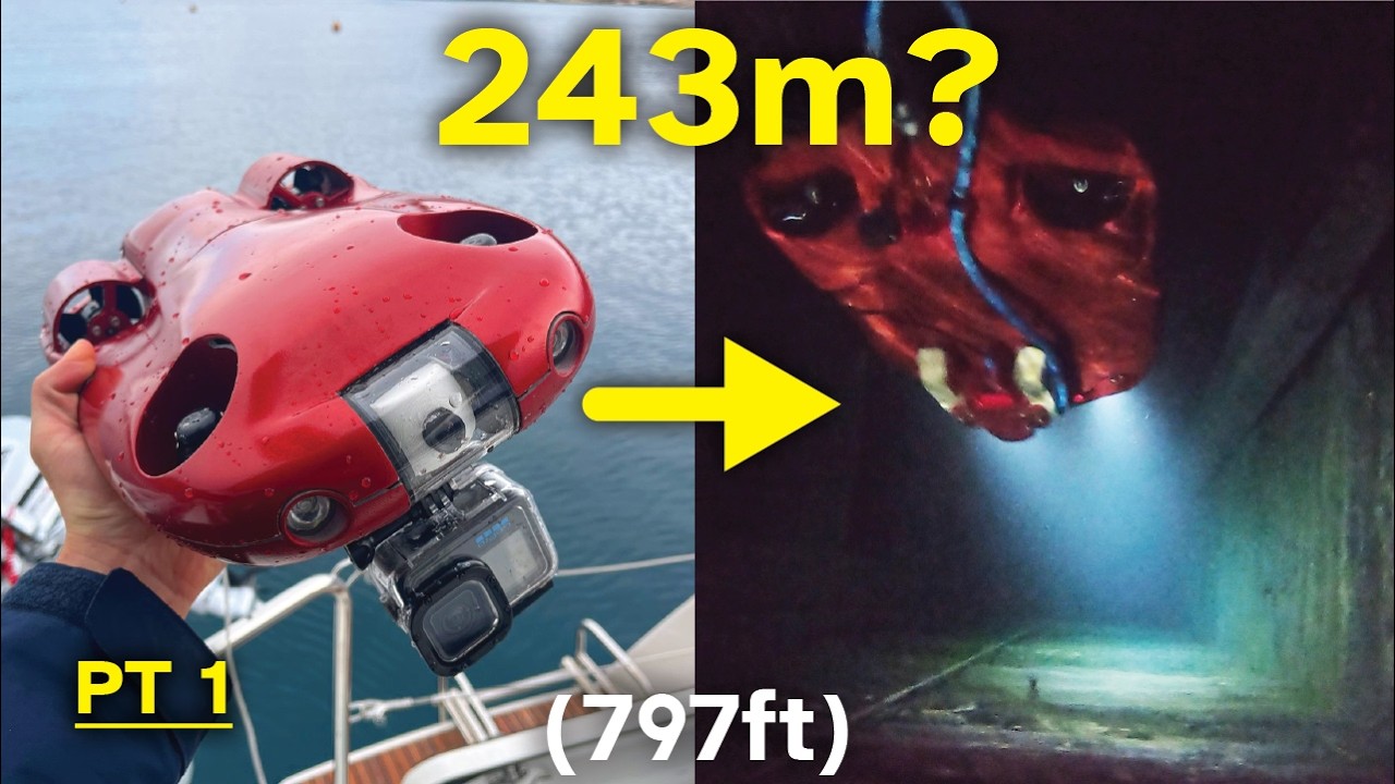 Building a submarine and diving to MAX DEPTH (PT1)