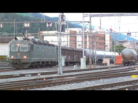SBB Re 6/6 "11663 Eglisau" mit WLV Zug in Thun [29.08.11]