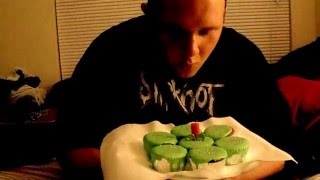 Happy Birthday Sean (with Monster Energy Cupcakes)