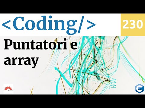 Puntatori e Array in C/C++ - Video 230