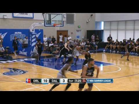 Ding Yanyuhang NBA 2017 Summer League Game 2 ALL TOUCHES
