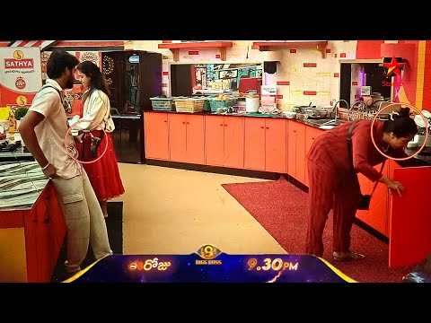 You will beat me and take away the trophy🔥||Bigg Boss9 Day-82 kalyan comments for Thanuja🔥in kitchen