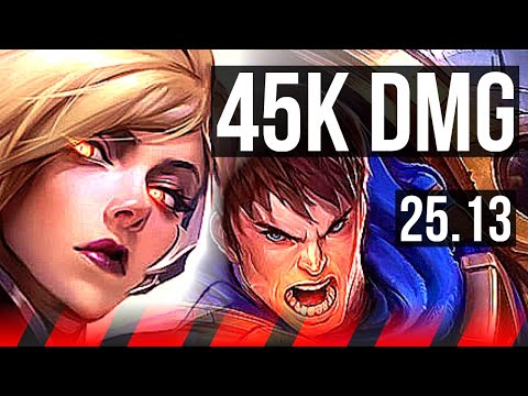 FIORA vs GAREN (TOP) | 8 solo kills, 45k DMG | EUW Master | 25.13